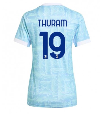 Juventus Khephren Thuram #19 Udebanetrøje Dame 2025-26 Kort ærmer